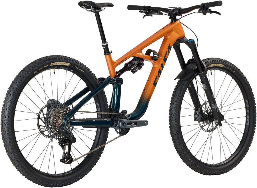 Salsa Blackthorn 145 C GX AXS Transmission Bike - 29", Carbon, Slate / Terracotta