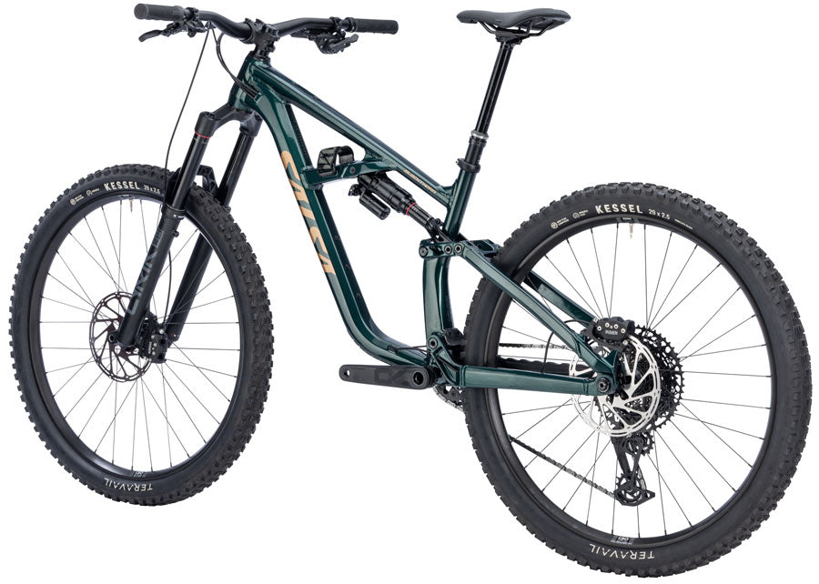 Salsa Blackthorn 145 Eagle 70 Transmission Bike - 29", Aluminum, Black Spruce