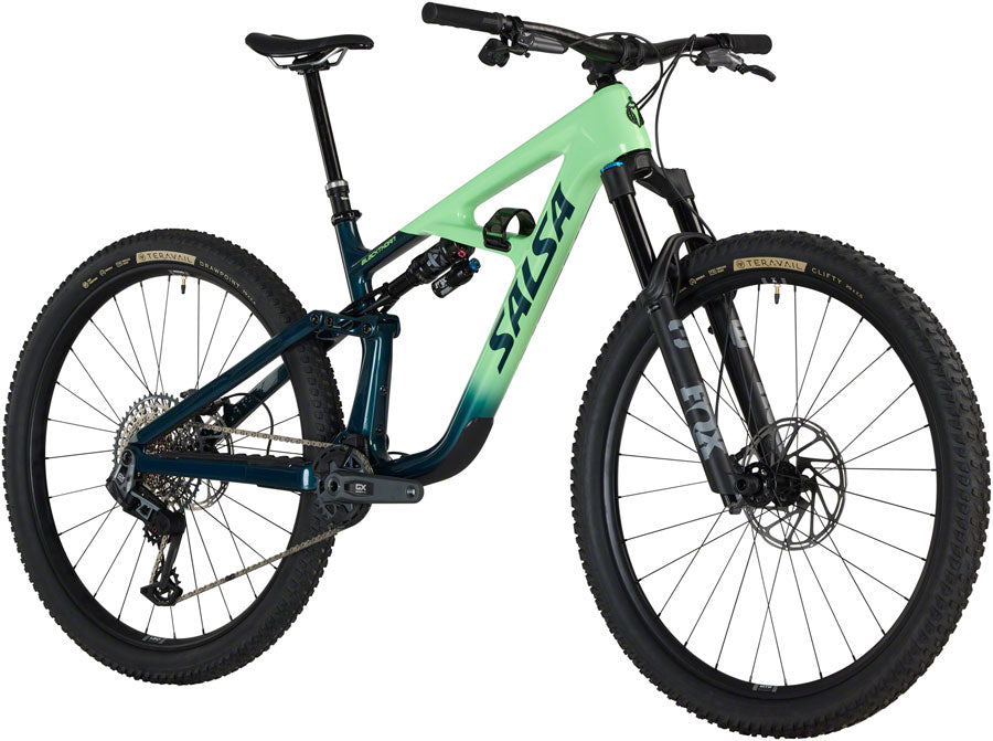 Salsa Blackthorn 125 C GX AXS Transmission Bike - 29", Carbon, Slate / Citrus