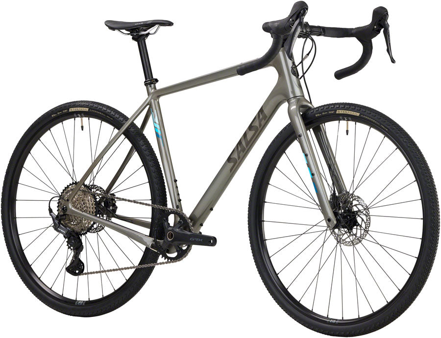 Salsa Warbird C GRX 610 1x12 Bike - 700c, Carbon, Dark Grey
