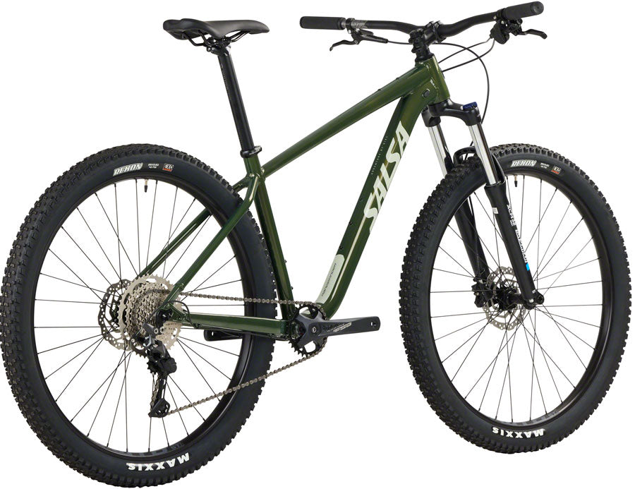 Salsa Rangefinder Deore 10 29 Bike - 29", Aluminum, Dark Moss Green