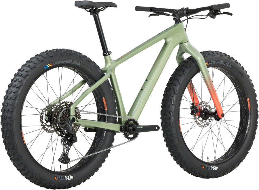 Salsa Beargrease C Cues 11 Fat Tire Bike - 27.5", Carbon, Sage Green