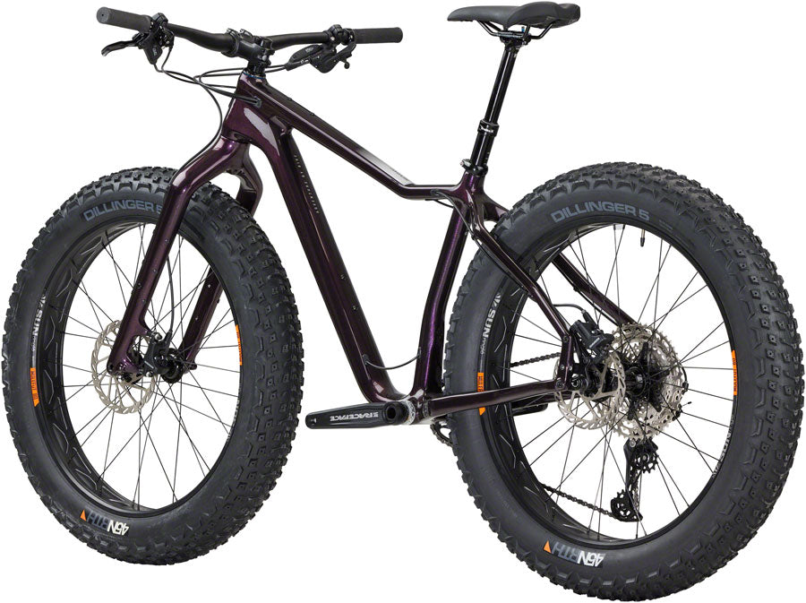 Salsa Heyday! C Deore 12 Fat Tire Bike - 26", Carbon, Black Cherry