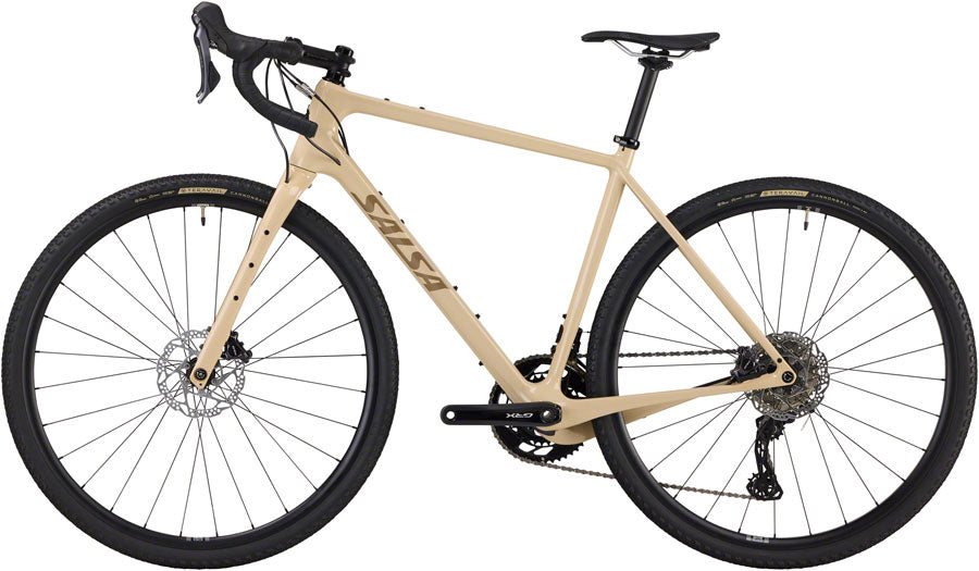 Salsa Warbird C GRX 820 2x12 Bike - 700c, Carbon, Tan