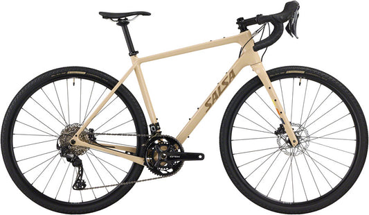 Salsa Warbird C GRX 820 2x12 Bike - 700c, Carbon, Tan