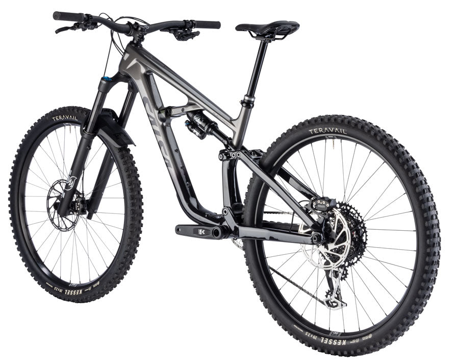 Salsa Blackthorn 145 C Eagle 90 Transmission Bike - 29", Carbon, Black /Graphite Gray