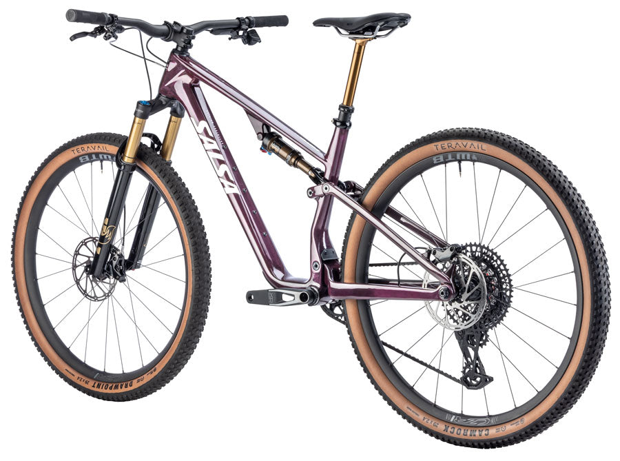 Salsa Spearfish C DLX X0 AXS Transmission Bike - 29", Carbon, Deep Orchid Carbon