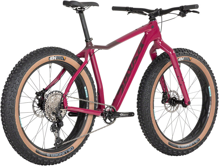 Salsa Mukluk Carbon XT Fat Tire Bike - 26", Carbon, Purple