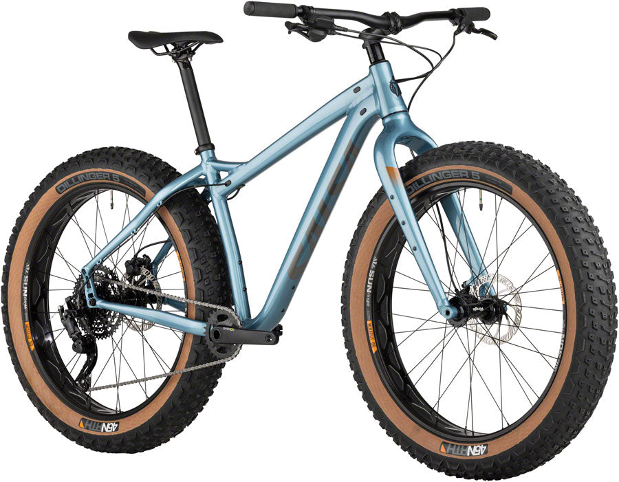 Salsa Heyday! Advent Fat Tire Bike - 26", Aluminum, Blue