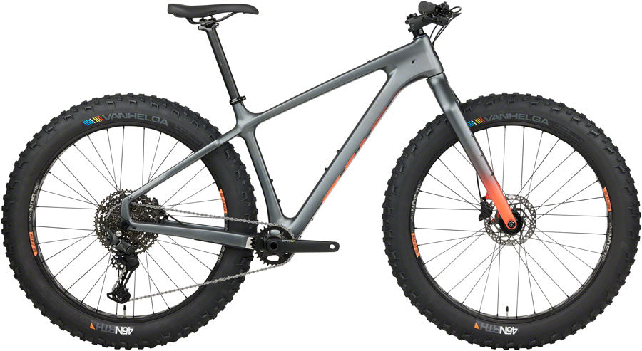 Salsa Beargrease Carbon Cues 11 Fat Bike - 27.5", Carbon, Gray