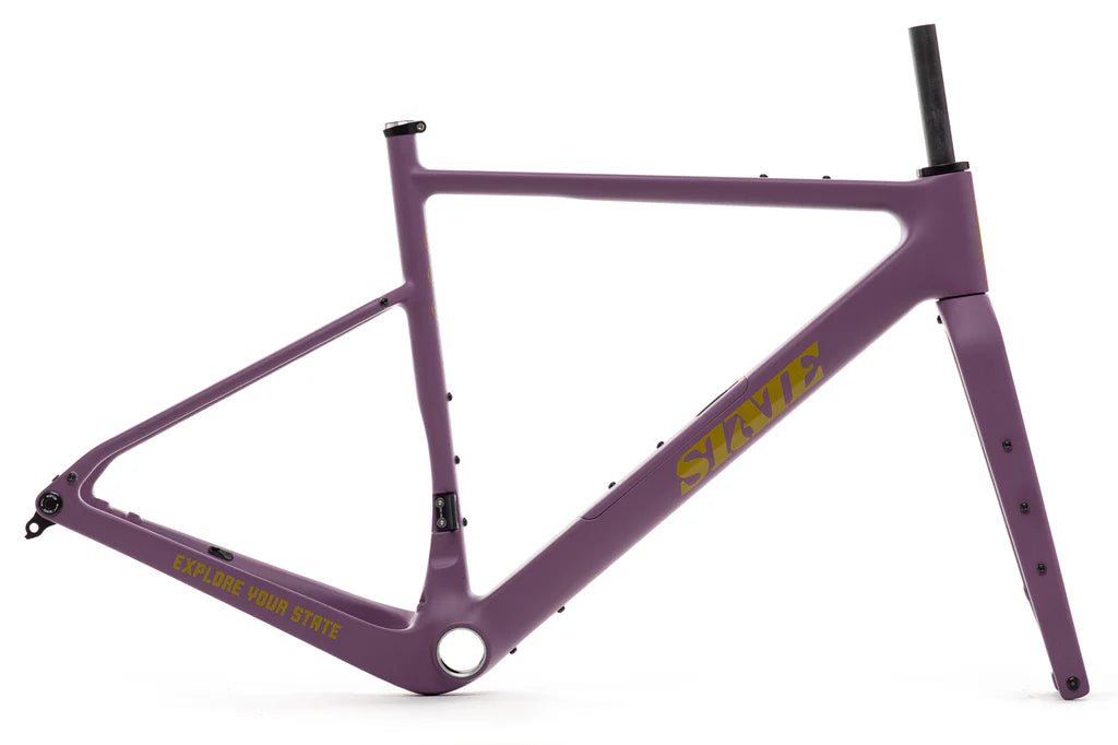 Carbon All-Road v2 Frame & Fork Set - Dusty Merlot