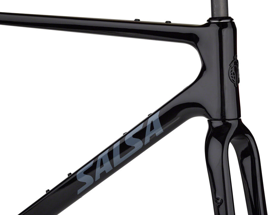Salsa Warbird C Frameset - 700c, Carbon, Black