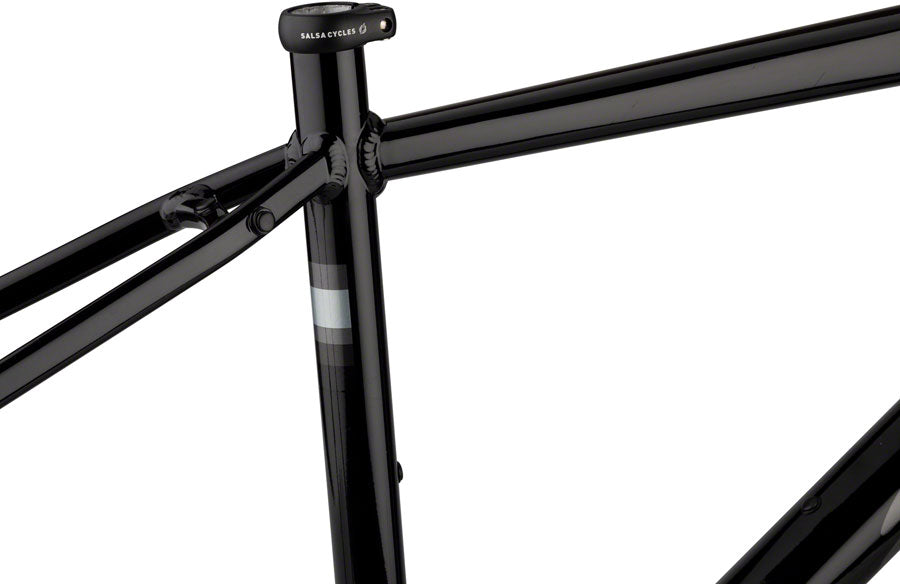 Salsa Journeyer Drop Bar Frameset - 700c/650b, Aluminum, Black