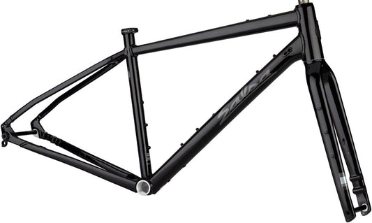 Salsa Journeyer Drop Bar Frameset - 700c/650b, Aluminum, Black