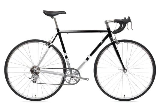 State Bicycle Co. 4130 Road - Black & Metallic - (8-Speed)