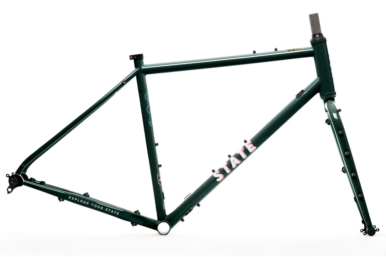 4130 All-Road - Frame & Fork Set (UDH) - Alpine Bloom