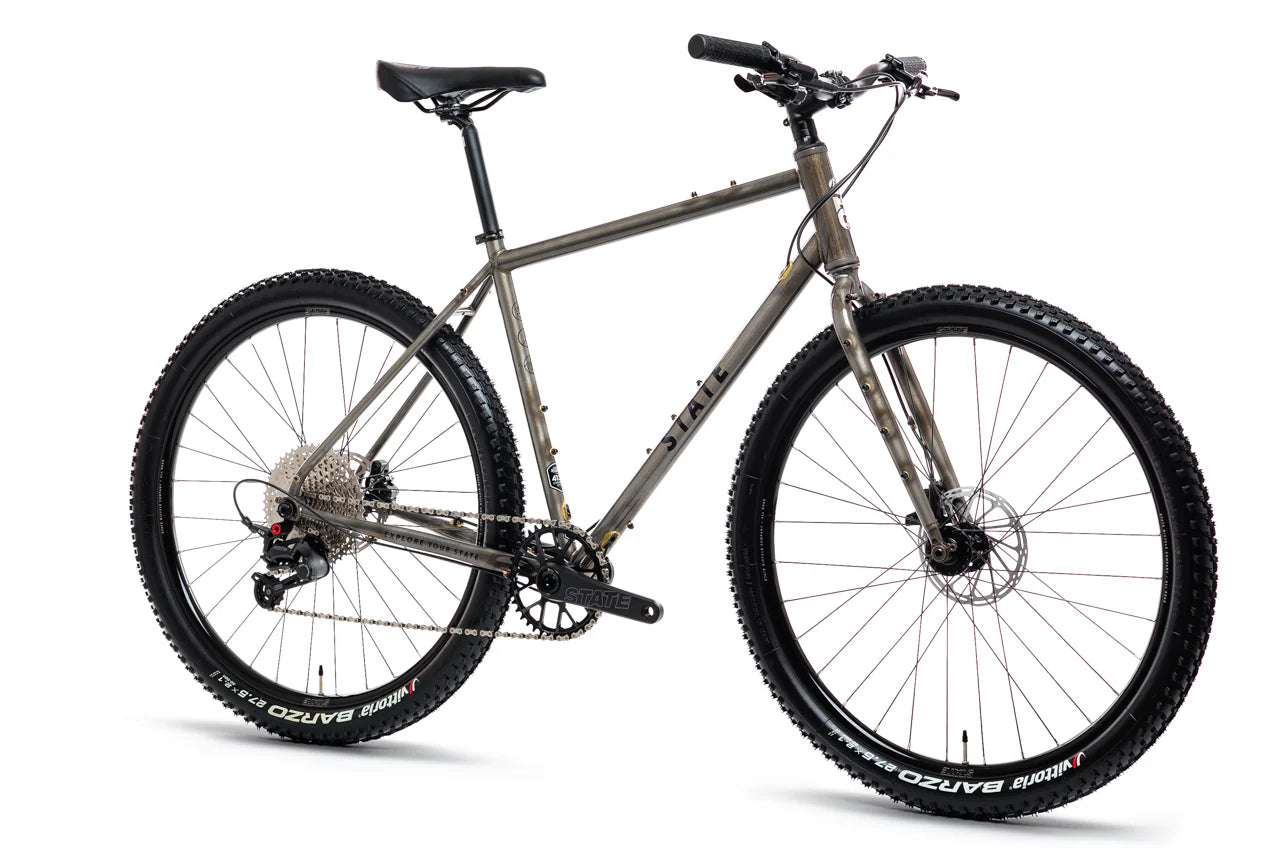 4130 All-Road - Flat Bar - Raw Phosphate (12 Speed / UDH)