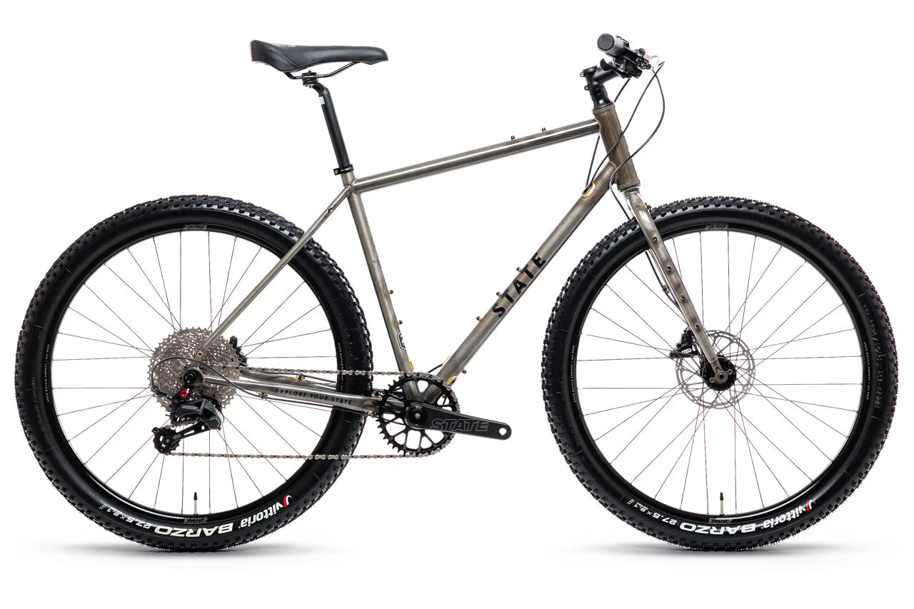 4130 All-Road - Flat Bar - Raw Phosphate (12 Speed / UDH)