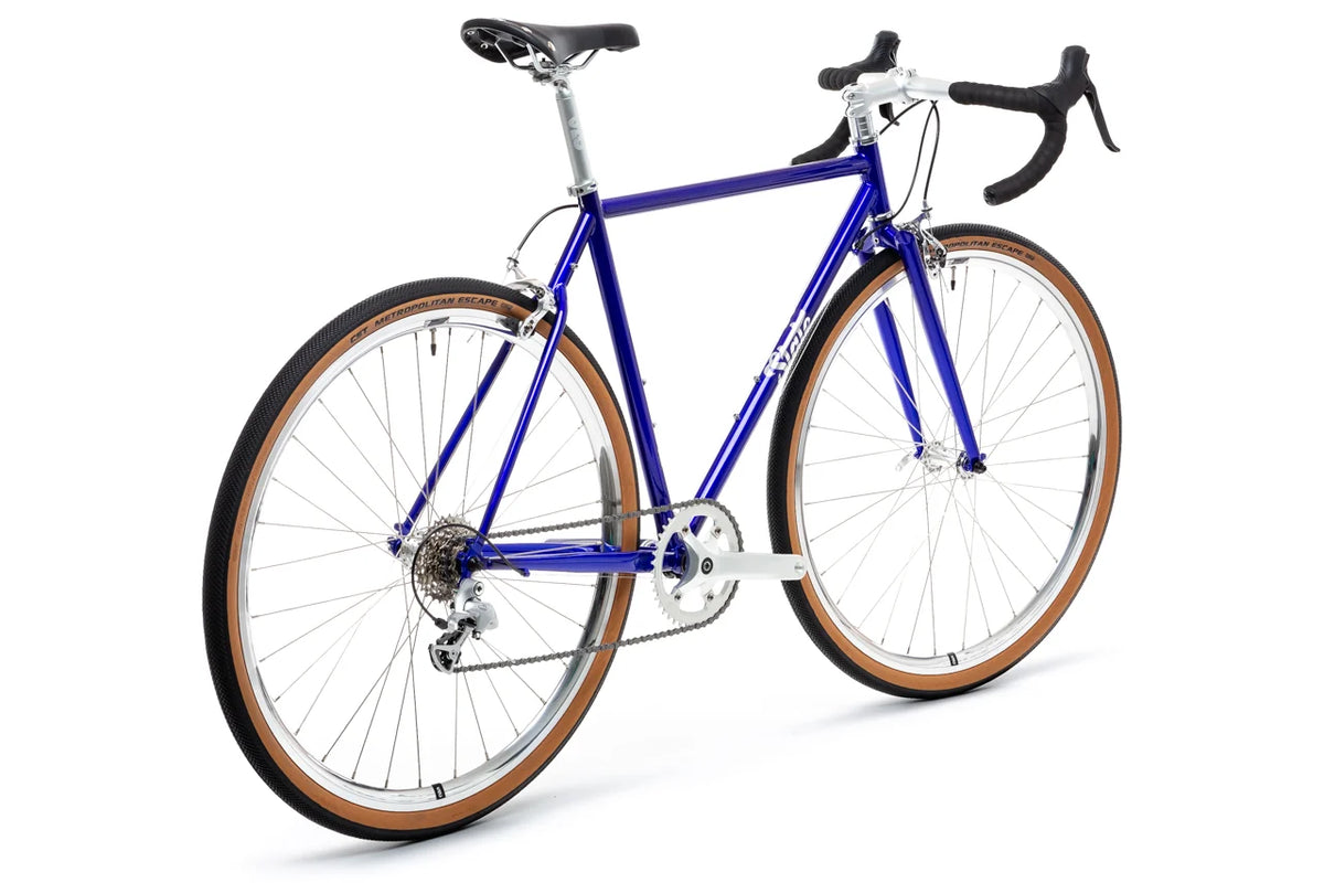4130 Road v2 - Sapphire & Chrome - (8-Speed)