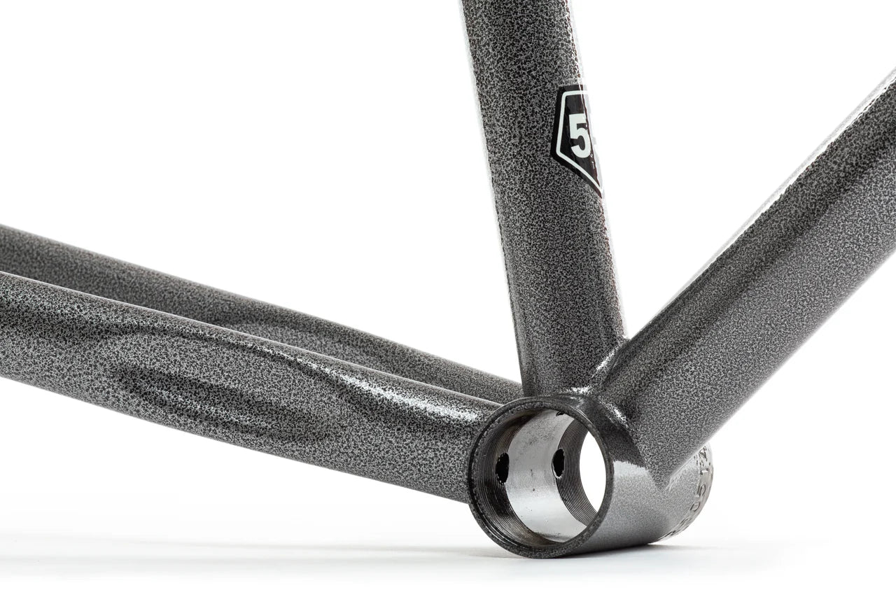 4130 Steel - Fixed Gear / Single-Speed - Frame Set - Hammered Powder Coat