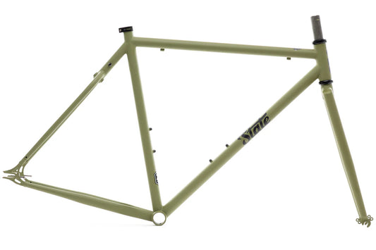 4130 Steel - Fixed Gear / Single-Speed - Frame Set - Matte Olive