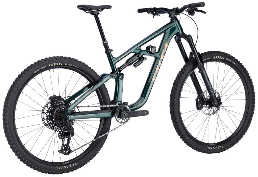 Salsa Blackthorn 145 Eagle 70 Transmission Bike - 29", Aluminum, Black Spruce