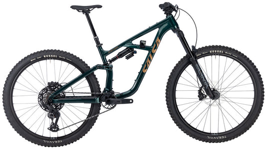 Salsa Blackthorn 145 Eagle 70 Transmission Bike - 29", Aluminum, Black Spruce