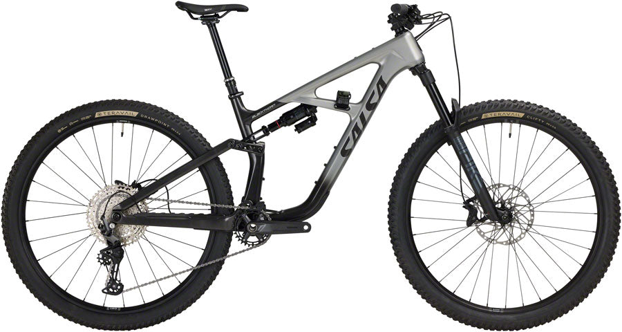 Salsa Blackthorn 125 C Deore 12 Bike - 29", Carbon, Coffee Black /Smoke
