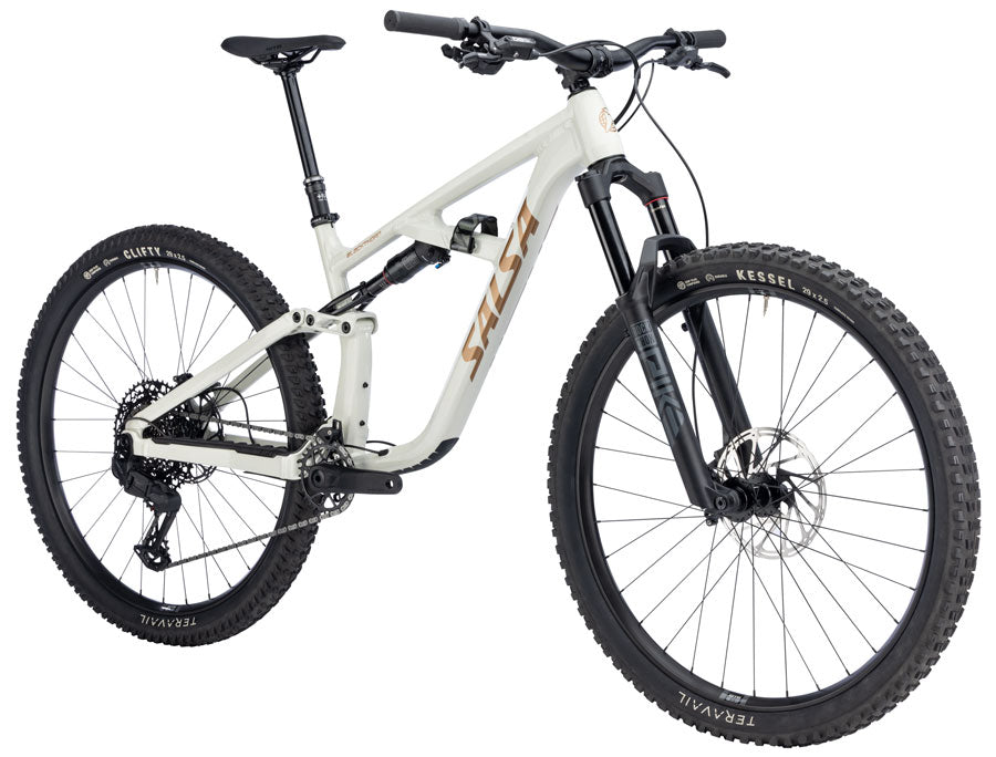 Salsa Blackthorn 125 Eagle 70 Bike - 29", Aluminum, Vapor Gray