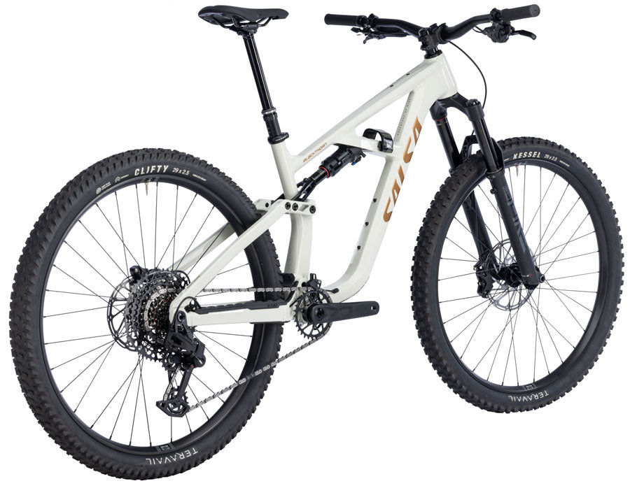 Salsa Blackthorn 125 Eagle 70 Bike - 29", Aluminum, Vapor Gray