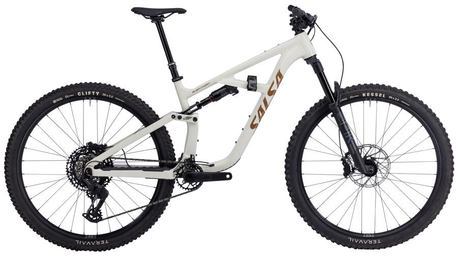 Salsa Blackthorn 125 Eagle 70 Bike - 29", Aluminum, Vapor Gray