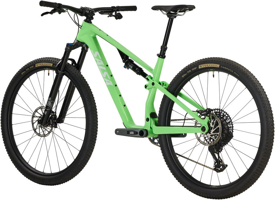 Salsa Spearfish C Deluxe GX AXS Transmission Bike - 29", Carbon, Citrus Green