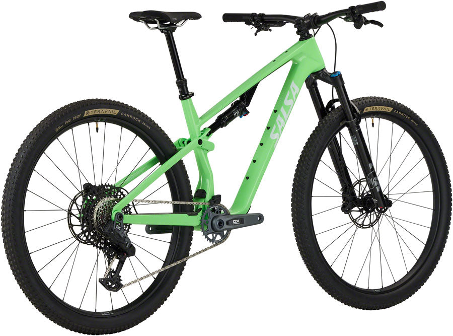 Salsa Spearfish C Deluxe GX AXS Transmission Bike - 29", Carbon, Citrus Green