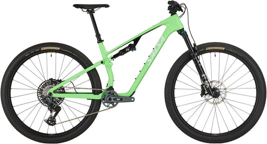 Salsa Spearfish C Deluxe GX AXS Transmission Bike - 29", Carbon, Citrus Green