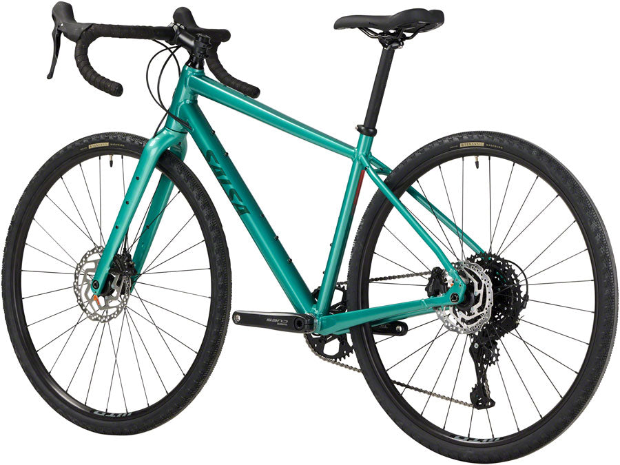 Salsa Journeyer Drop Bar Cues 1x10 Bike - 700c, Aluminum, Teal Green