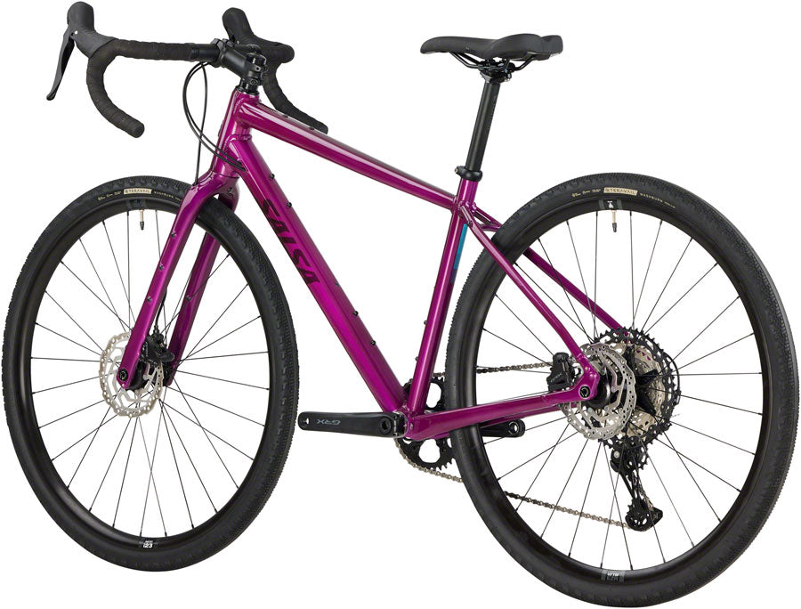 Salsa Journeyer Drop Bar GRX 610 1x12 Bike - 700c, Aluminum, Dark Magenta