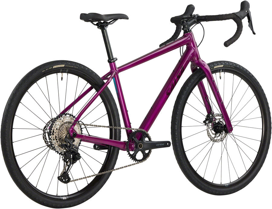 Salsa Journeyer Drop Bar GRX 610 1x12 Bike - 700c, Aluminum, Dark Magenta