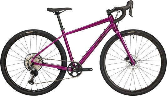 Salsa Journeyer Drop Bar GRX 610 1x12 Bike - 700c, Aluminum, Dark Magenta