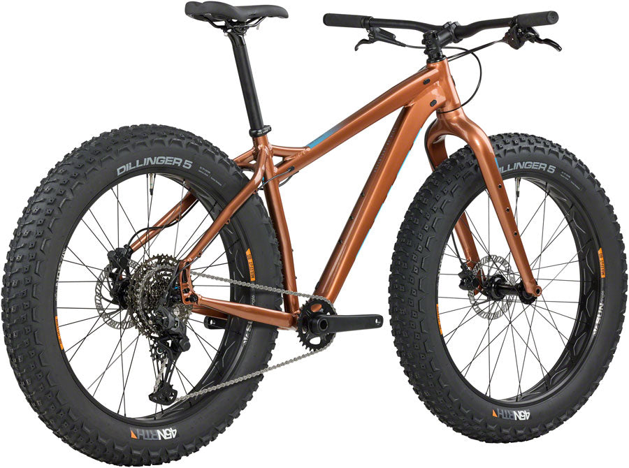 Salsa Heyday! Cues Fat Tire Bike - 26", Aluminum, Bronze