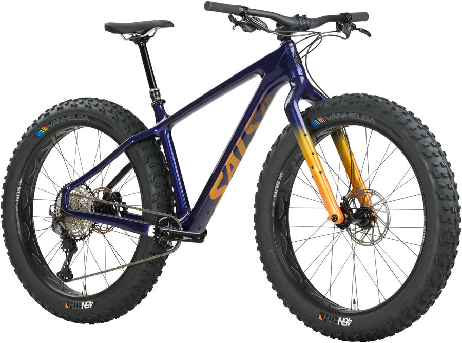 Salsa Beargrease C XT Fat Tire Bike - 27.5", Carbon, Indigo