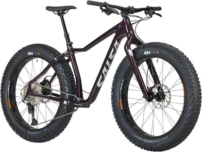 Salsa Heyday! C Deore 12 Fat Tire Bike - 26", Carbon, Black Cherry