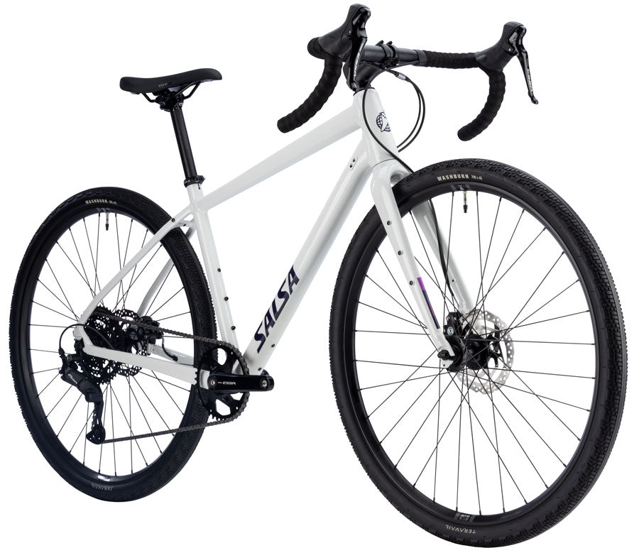 Salsa Journeyer Drop Bar ESSA 8 Bike - 700c, Aluminum, Vapor Gray