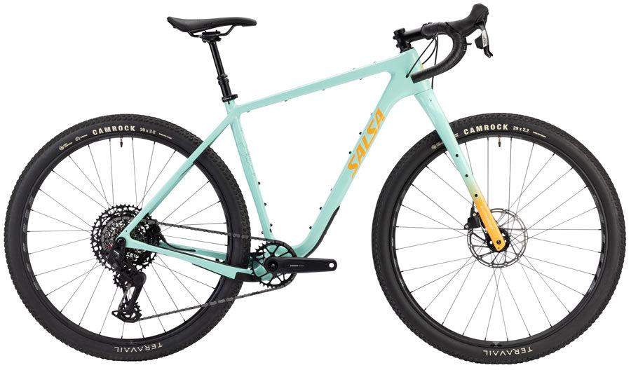 Salsa Cutthroat C Apex S1000 AXS Transmission Bike - 29", Carbon, Spearmint Green