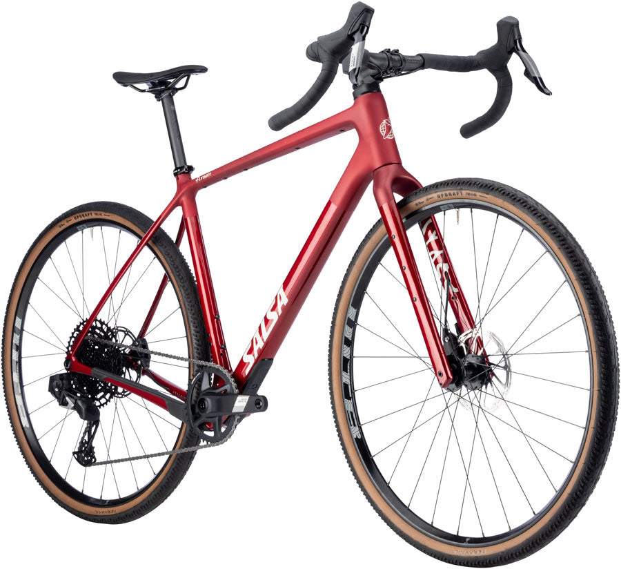 Salsa Flyway C Apex Eagle AXS 12 Bike - 700c, Carbon, Canyon Red