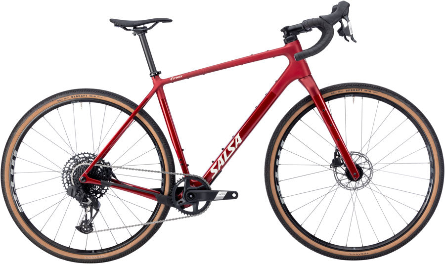 Salsa Flyway C Apex Eagle AXS 12 Bike - 700c, Carbon, Canyon Red