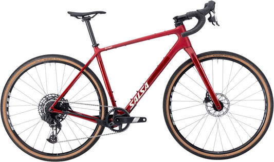 Salsa Flyway C Apex Eagle AXS 12 Bike - 700c, Carbon, Canyon Red