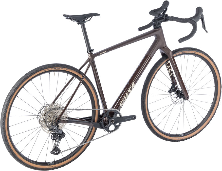 Salsa Flyway C GRX 610 12 Bike - 700c, Carbon, Dark Umber