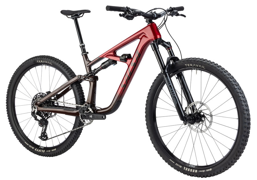 Salsa Blackthorn 125 C Eagle 90 Transmission Bike - 29", Carbon, Dark Umber/Canyon Red