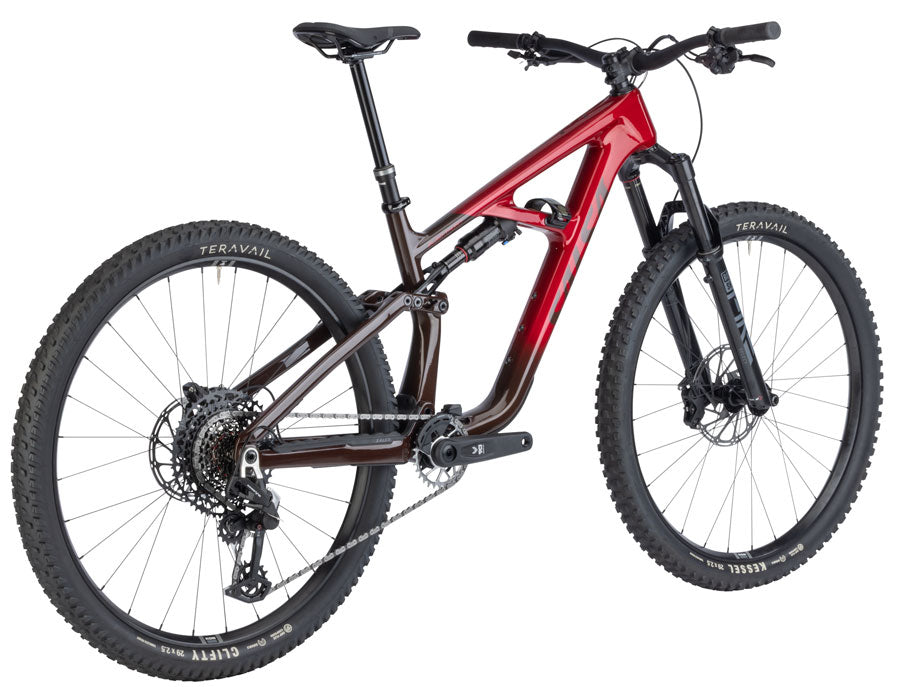 Salsa Blackthorn 125 C Eagle 90 Transmission Bike - 29", Carbon, Dark Umber/Canyon Red