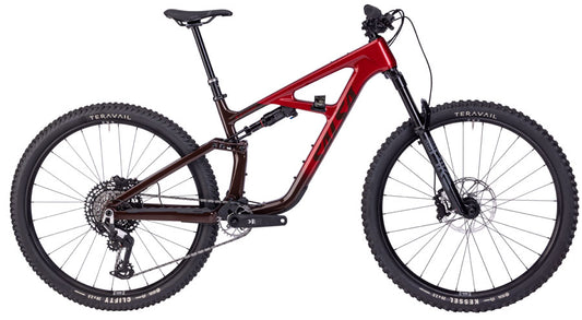 Salsa Blackthorn 125 C Eagle 90 Transmission Bike - 29", Carbon, Dark Umber/Canyon Red